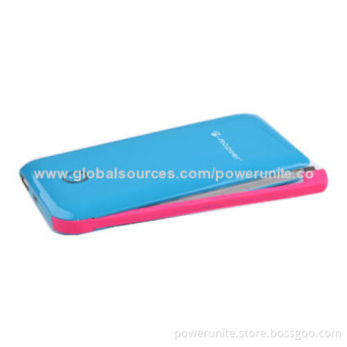 Built-in Cable Power Bank with Li-polymer Battery for iPhone 5, 6,600mAh Capacity